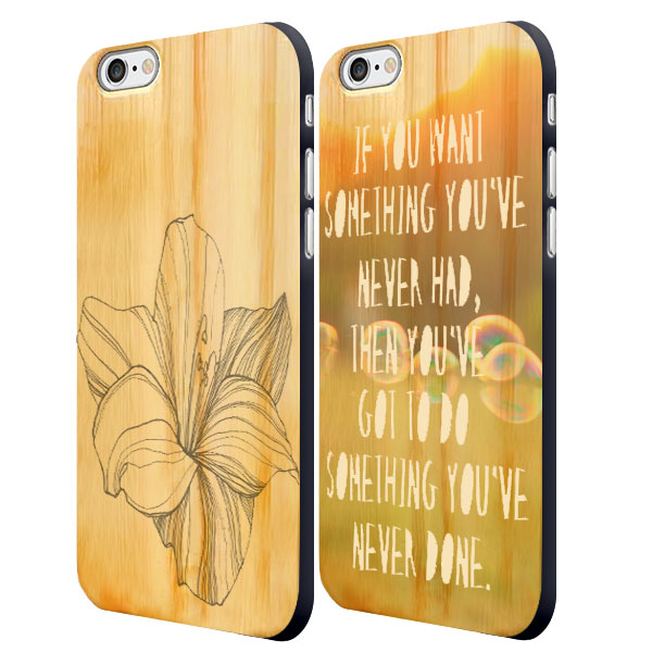iPhone 6(S) houten case ontwerpen iPhone 6 houten case