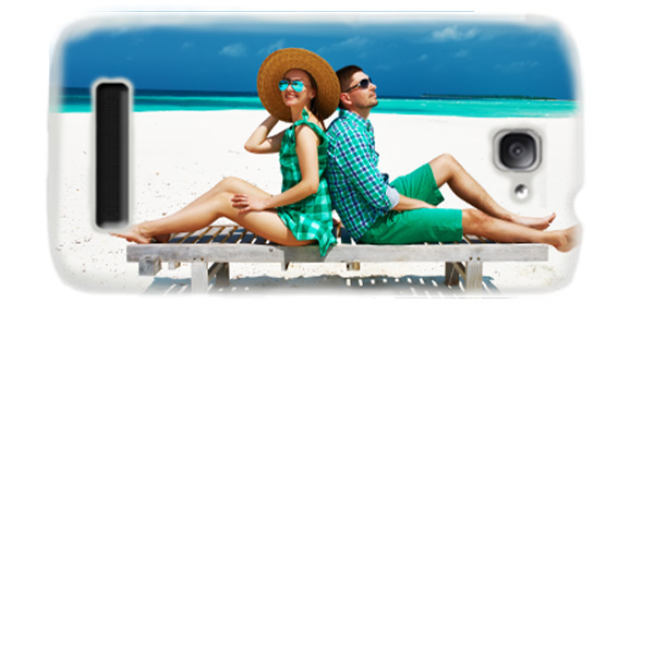 Alcatel C7 hoesje ontwerpen Alcatel C7 telefoonhoesje zwart