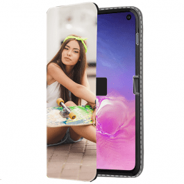 Galaxy S10 E personalised phone case - Wallet case