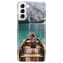 Samsung Galaxy S22 - Coque Rigide Personnalisée à Bords Imprimés