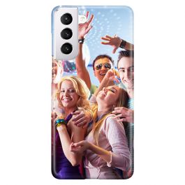 Samsung Galaxy S22 Plus - Coque Rigide Personnalisée à Bords Imprimés