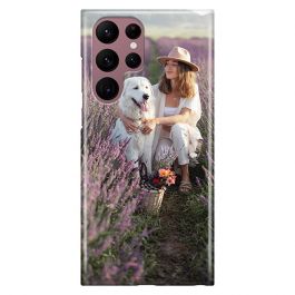 Samsung Galaxy S22 Ultra - Coque Rigide Personnalisée à Bords Imprimés