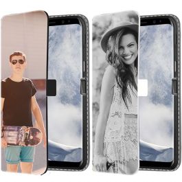 Samsung Galaxy S8 - Coque Portefeuille Personnalisée (Sur L'avant)