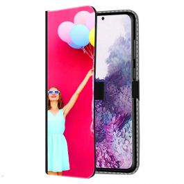 Samsung Galaxy S20 Ultra - Coque Portefeuille Personnalisée (Sur L'avant)