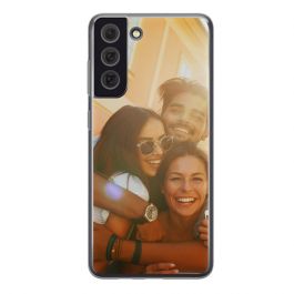 Samsung Galaxy S21 FE - Coque Silicone Personnalisée