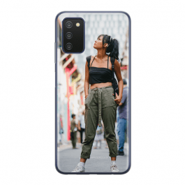 Samsung Galaxy A03s - Coque Silicone Personnalisée