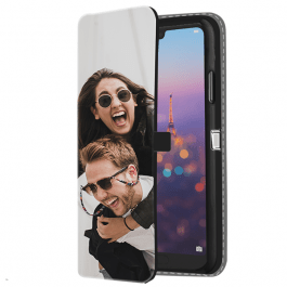 Huawei P20 - Coque Portefeuille Personnalisée (Sur L'avant)