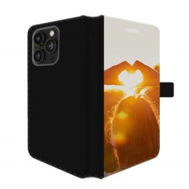 iPhone 14 Pro - Coque Portefeuille Personnalisée (Sur L'avant)