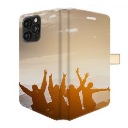 iPhone 14 Pro - Coque Portefeuille Personnalisée (Sur Les 2 Faces)