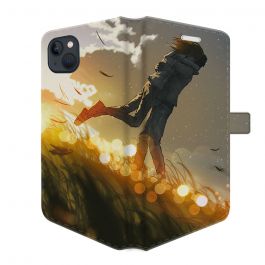 iPhone 14 - Coque Portefeuille Personnalisée (Sur Les 2 Faces)