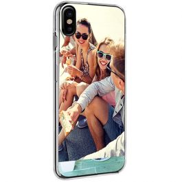 Coque personnalisee iPhone X - Silicone