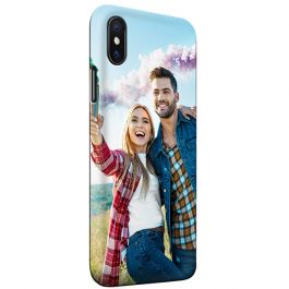 iPhone XS - Coque Rigide Personnalisée à Bords Imprimés