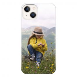 iPhone 14 Plus - Coque Rigide Personnalisée à Bords Imprimés