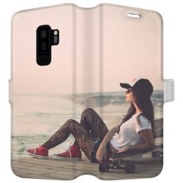 Samsung Galaxy S9 PLUS - Coque Portefeuille Personnalisée (Sur Les 2 Faces)