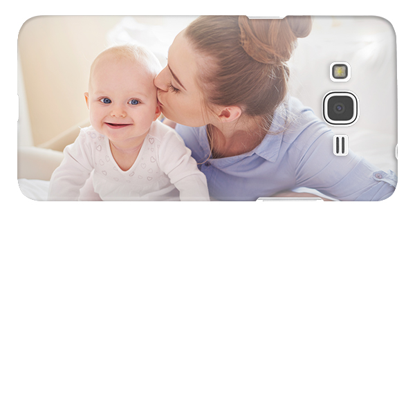 Samsung galaxy Grand Prime hoesje met foto galaxy Grand Prime hardcase maken zwart, wit, transparant