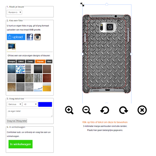 Galaxy Alpha hoesje maken