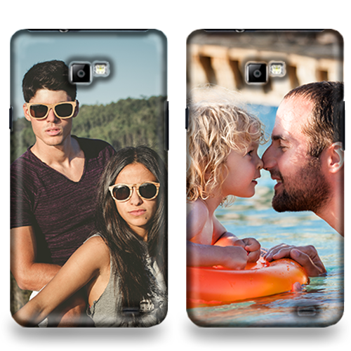 Samsung galaxy S2 hoesje met foto galaxy S2 hardcase ontwerpen zwart en wit