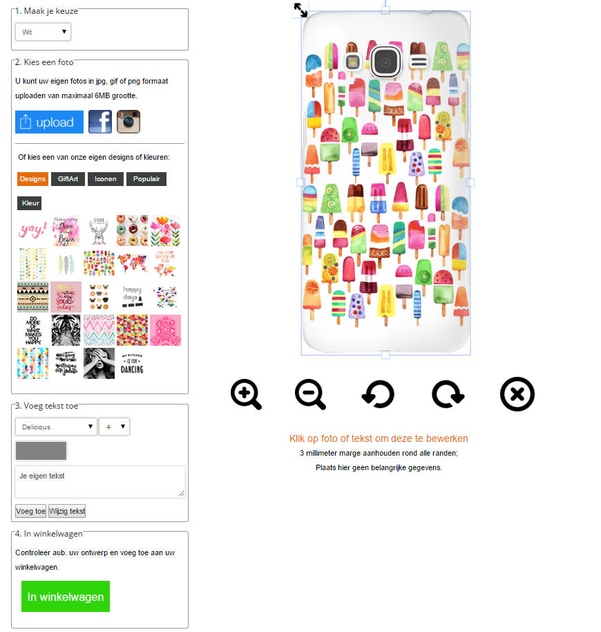 Galaxy Grand Prime hoesje maken Samsung Galaxy Grand Prime Hardcase hoesje ontwerpen