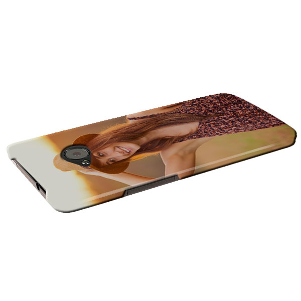 HTC one hardcase hoesje maken HTC one rondom bedrukt met foto