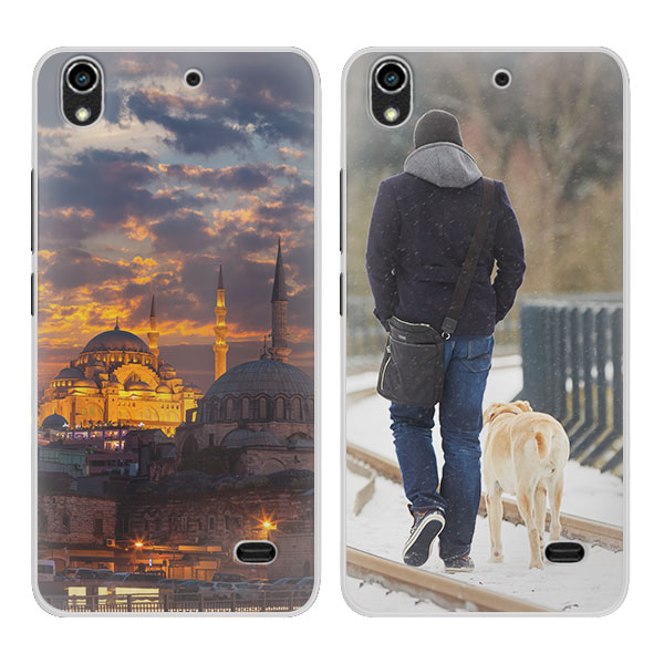 Huawei Ascend G620s hoesje met foto Huawei G620s hardcase hoesje maken wit
