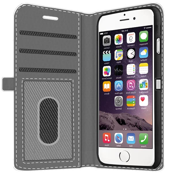 iPhone 6 portemonnee hoesje met foto iPhone 6S fullprint walletcase met foto
