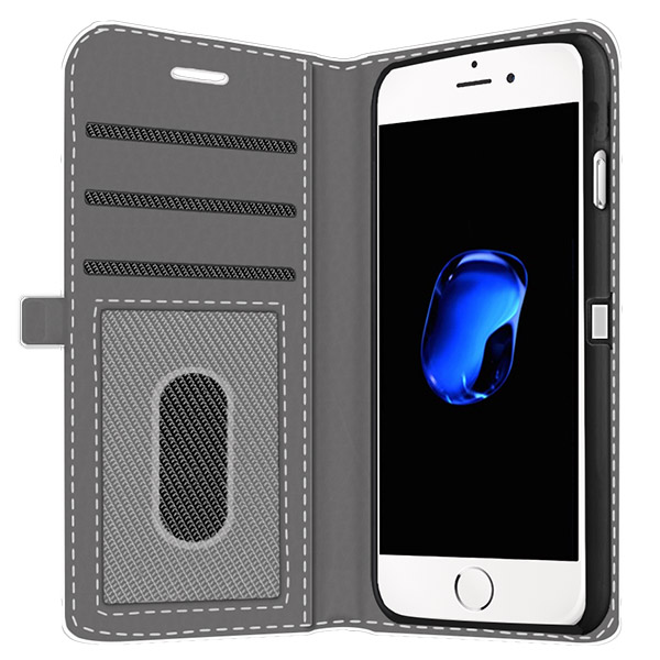 iPhone 7 portemonnee hoesje met foto iPhone 7 walletcase met foto