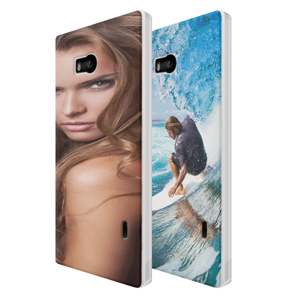 Nokia lumia 930 hoesje met foto Nokia lumia 930 hardcase hoesje ontwerpen zwart, wit