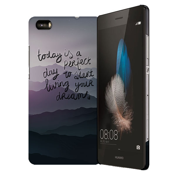 Huawei Ascend P8 Lite Hardcase hoesje ontwerpen Rondom bedrukt Huawei Ascend P8 Lite Hardcase hoesje maken Rondom bedrukt