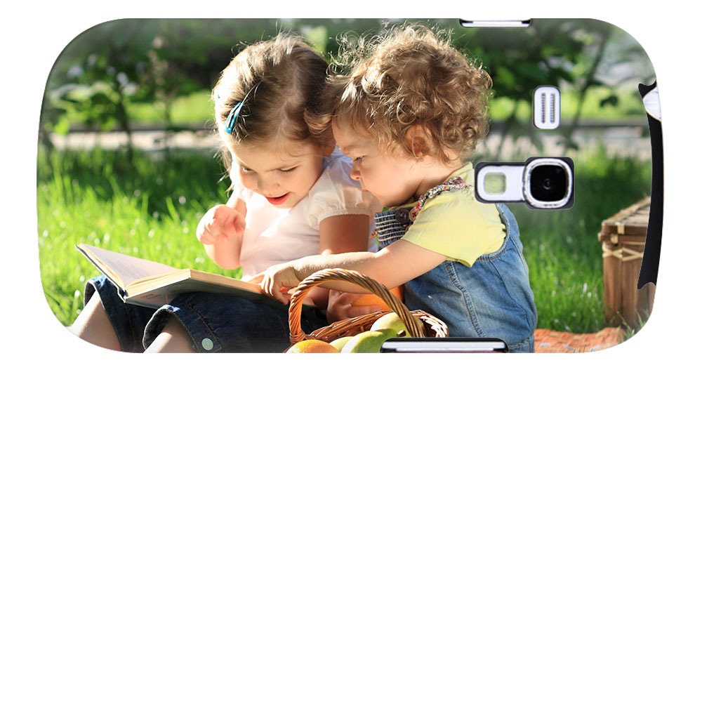 Samsung Galaxy S3 mini telefoon hoesje ontwerpen rondom bedrukt Galaxy S3 mini telefoon hoesje met foto