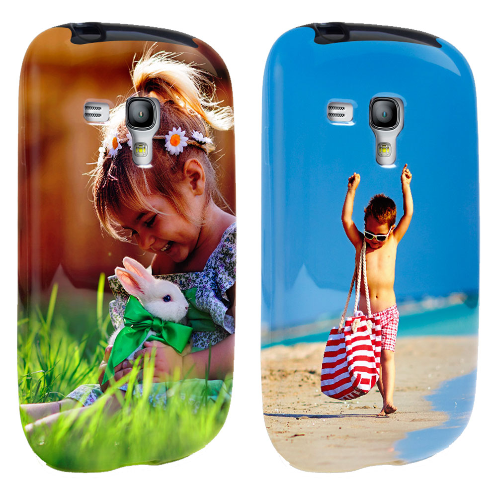 Samsung Galaxy S3 mini telefoon hoesje ontwerpen rondom bedrukt
