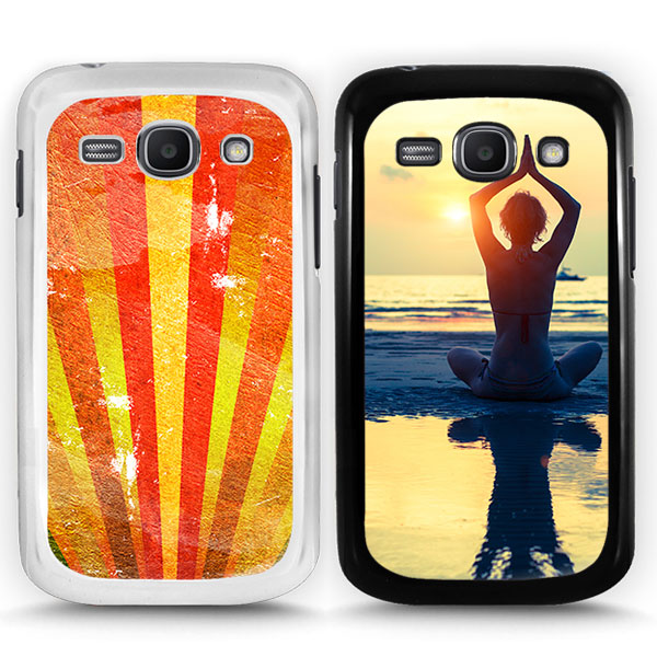 Samsung Galaxy Ace 3 Hardcase hoesje ontwerpen zwart of Wit Samsung Galaxy Ace 3 Hardcase hoesje met foto