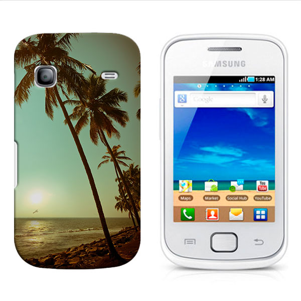 Samsung galaxy Gio hoesjes galaxy gio hardcase, wit