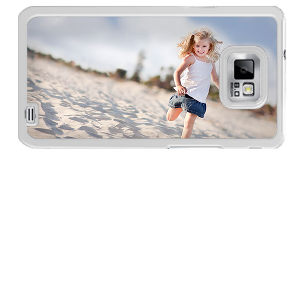 Samsung Galaxy S2 hoesje met foto galaxy S2 hardcase ontwerpen zwart en wit
