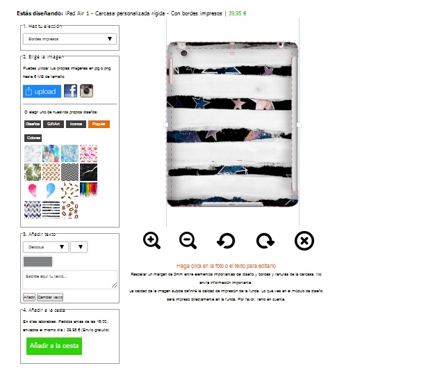 ipad air case met foto ipad air case ontwerpen