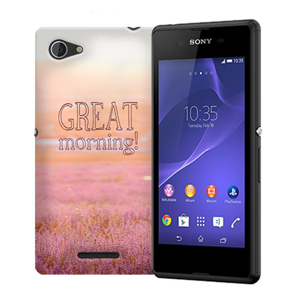 Sony Xperia E3 hoesje ontwerpen Sony Xperia E3 telefoonhoesje maken