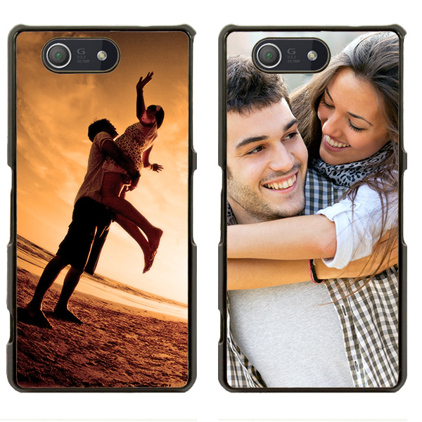 Sony Xperia Z3 Compact hoesje met foto Sony Xperia Z3 Compact hoesje ontwerpen zwart