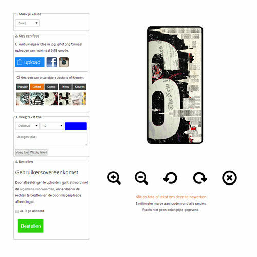 Samsung Galaxy S4 mini portefeuille case maken